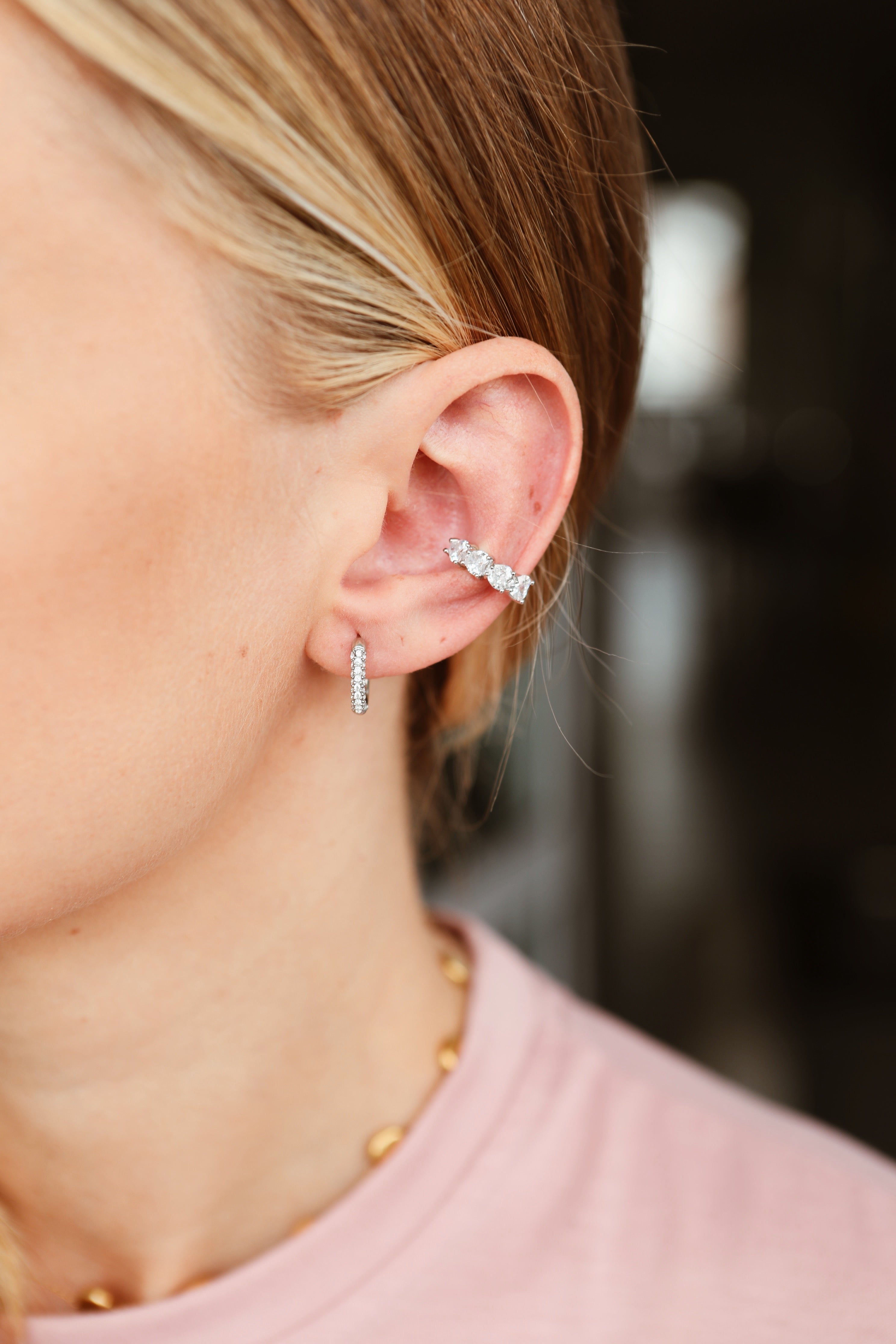 Ear Cuff zirconi