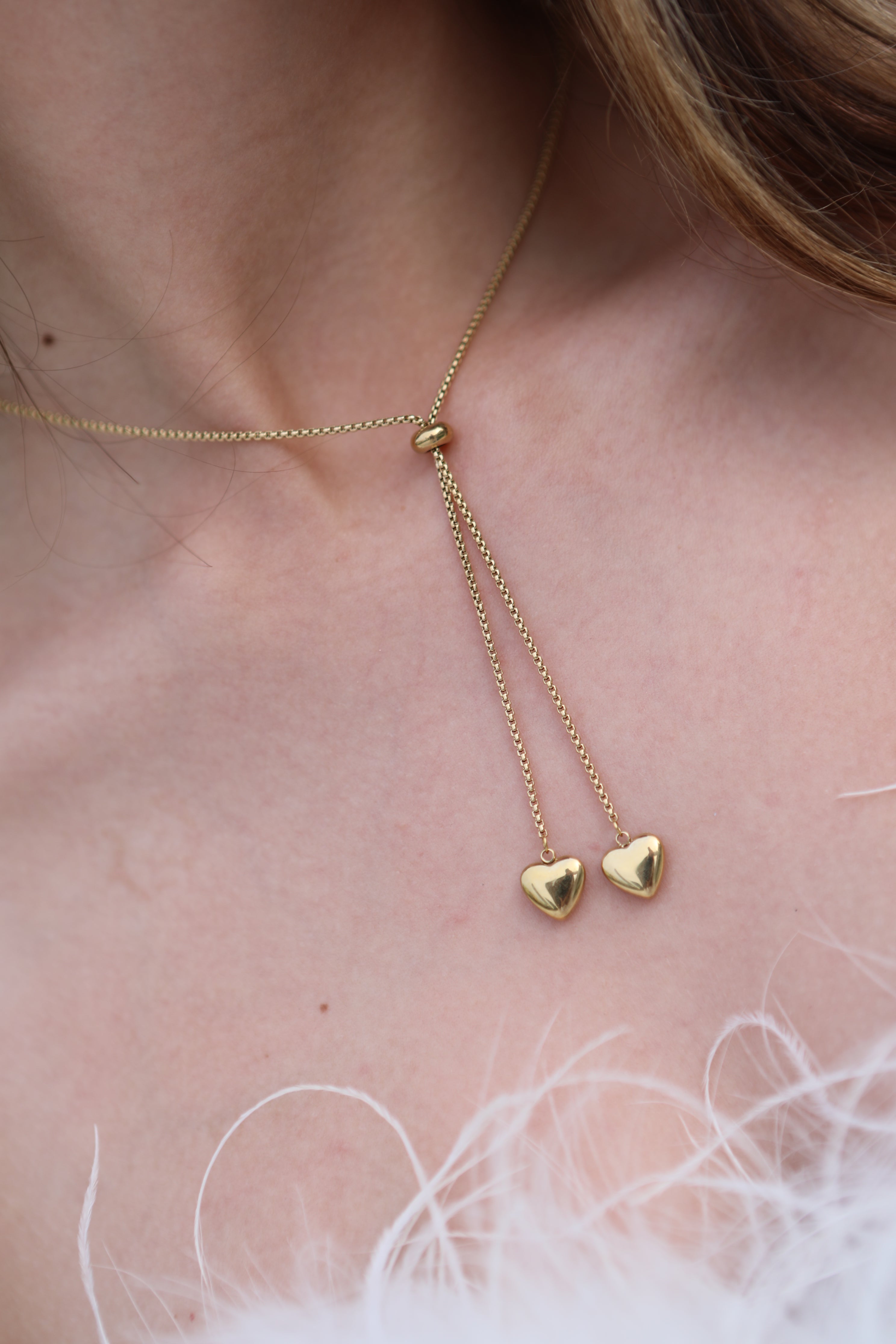 Collana cuoricini